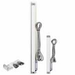 VEVOR precizinės liniuotės rinkinys 250 mm ir 1000 mm, 5&mu;m rai&scaron;ka, aliuminio korpusas, 3m laidas, CNC tekinimo staklėms
