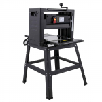 VEVOR 330mm stacionari obliavimo staklės 2000W 8000aps/min su stovu, dulkių i&scaron;traukimu, 6m/min tiekimu medienai