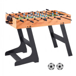 VEVOR 106 cm sulankstomas stalo futbolas, pilno dydžio vidaus žaidimas su 22 žaidėjais ir 2 kamuoliais, patvarus MDF, namams ir žaidimų kambariui