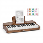 VEVOR 37 klavi&scaron;ų medinis skaitmeninis pianinas vaikams, edukacinis žaislinis instrumentas su tikru garsu, reguliuojamas garsas, 3&ndash;10 metų, rie&scaron;utmedis