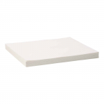 VEVOR gruzdintuvės filtro popierius 100 lapų 490x410mm 18L/38L komerciniam gruzdintuvės filtrui, restoranams