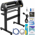 VEVOR 870 mm vinilo pjaustyklė su SignCut programine įranga, LCD valdymas, 780 mm pjovimo plotis, suderinama su Windows/Mac