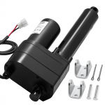 VEVOR 12V sunkiųjų apkrovų linijinis pavaros įrenginys, 200 mm eiga, 9000N, IP65, 5 mm/s, su laikikliais pramonei ir kėlimui