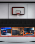 VEVOR sporto sienų apsauga 150x50x5 cm, atspari ply&scaron;im, vandeniui atspari putų danga sporto salėms ir garažams