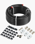 VEVOR 30,5m x 19mm HDPE-Aliuminio Oro Kompresoriaus Vamzdynų Rinkinys &ndash; Sandari, Slėgiui Atspari Sistema Dirbtuvėms ir Garažams