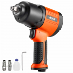 VEVOR 1/2" pneumatinis smūginis veržliasukis, 1490Nm sukimo momentas, 7500RPM, 4 greičiai, lengvas auto remontui