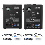 VEVOR 2 vnt. 500W &scaron;alto kibirk&scaron;čių įrenginiai su DMX, reguliuojamas auk&scaron;tis 2&ndash;4 m, LED ekranas, scenai, &scaron;ventėms, vestuvėms