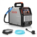 VEVOR 50A plazminis pjoviklis 220V su skaitmeniniu ekranu, IGBT inverteriu, 2T/4T režimais, pjauna iki 16mm, dirbtuvėms ir namams