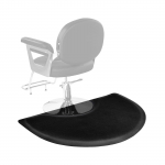 VEVOR nuovargį mažinantis salono kilimėlis 1220x905 mm, 13 mm putos, pusapvalis kirpėjo kėdės kilimėlis su i&scaron;pjova, PVC pavir&scaron;ius