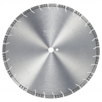 VEVOR 450mm deimantinis betono pjūklo diskas, 12mm įžambūs dantys, universalus 25,4mm tvirtinimas, &scaron;lapiam/sausam pjovimui