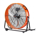 VEVOR 61 cm pramoninis ventiliatorius, 3 greičiai, 8700 CFM, 360&deg; pasukimas, laikmatis, sandėliams, dirbtuvėms, rūsiams