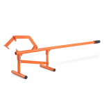 VEVOR Sunkiųjų Darbų Rąstų Keltuvas 118 cm su Reguliuojamu Kabliu, Plieninis Įrankis Rąstams iki 38 cm Skersmens