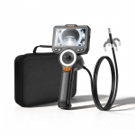 VEVOR 4 krypčių 360&deg; artikuliuojantis endoskopas/boroskopas, 4,5" IPS, 1080P, 8 mm IP67 kamera, 1,5 m kabelis, 8X priartinimas, 6 LED, 32 GB