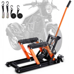 VEVOR Hidraulinis Motociklų Keltuvas 680 kg &ndash; Tvirtas Centrinis Stovas Motociklams, ATV ir Krosiniams Motociklams