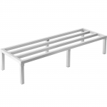 VEVOR Aliuminio laikymo stovas 152x51x30 cm, 817 kg, tvirtas suvirintas maisto stovas virtuvėms, garažams, transportui