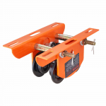 VEVOR rankinis stumiamas sijinis vežimėlis elektriniam keltuvui, 499 kg talpa, reguliuojamas 6&ndash;12 cm, tinka PA200&ndash;PA500