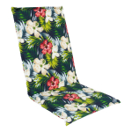 Pagalvėlė kėdei SUMMER FLOWER 48x115x4,5cm, tamsiai gėlėta
