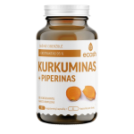 ECOSH Kurkuminas su BCM-95&reg;&nbsp;ekstraktu, 90 kapsulių