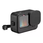 Apsauginis dėklas Puluz, skirtas GoPro Hero 9 / Hero 10 / Hero 11 / Hero 12 (juodas)