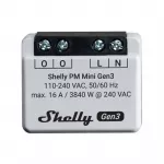 Shelly PM Mini Gen3 valdiklis, WiFi/Bluetooth