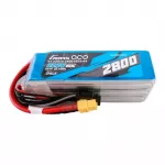 Gens ace G-Tech 2800mAh 22.2V 60C 6S1P Lipo akumuliatorių paketas su XT60 jungtimi