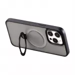 Joyroom JR-BP004 magnetinis apsauginis dėklas su laikikliu, skirtas iPhone 15 (juodas)