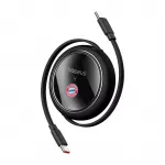 Baseus USB-C į USB-C 100W įkrovimo laidas (juodas) Bayern Edition