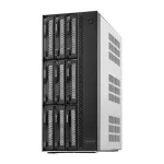 Terramaster T9-500 Pro NAS failų serveris: Intel Core i7-1255U, 16 GB RAM, 9 vietų