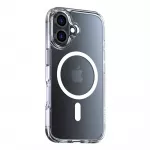 Torras Diamond-Mag serijos dėklas iPhone 16 Plus (skaidrus)