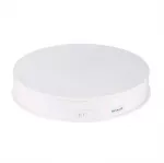 Elektrinis besisukantis stovas Puluz 30cm USB (baltas)