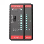 Tinklo kabelių testeris Habotest HT812A RJ45/RJ14/RJ12/RJ9