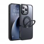Mcdodo PC-4933 MagSafe dėklas iPhone 16 Pro Max su stovu (juodas)