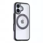 Torras Ostand R Fusion dėklas iPhone 16 (juodas)