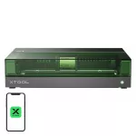 2 viename lazerinio graviravimo staklės XTOOL S1 40W Basic (juodos)