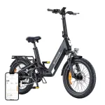 ENGWE L20 3.0 BOOST 250W 20" elektrinis dviratis (juodas)