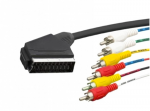 SCART-6RCA laidai