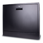 2U 19" Настенный распределительный шкаф CCTV, СИГНАЛИЗАЦИЯ, IT/ 600x500x210mm / Черный/ Собранный