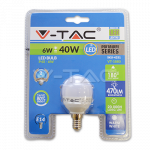 LED lemputė 6W E14 P45 2700K V-TAC