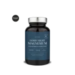 NORDBO Good Night Magnesium magnis su ramunėlėmis ir vitaminu B6 miegui ir atsipalaidavimui, 90 kaps.
