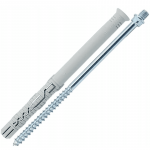 Lietvamzdžio laikiklio varžtas su diubeliu BUDMAT 300 mm