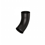 Apatinė alkūnė 60&deg; Flamingo BUDMAT 125/90 RAL 8019 - Tamsiai ruda
