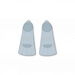 Filibabba - Swim fins size 27-29 - Pearl Blue (FI-03555)