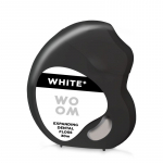 WOOM White+ Besiplečiantis dantų siūlas 30m