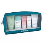 Rinkinys &bdquo;Biotherm&ldquo;: &bdquo;Biotherm&ldquo; drėkinamasis kūno pienelis, 50 ml + &bdquo;Biosource&ldquo; valomosios putos, 50 ml + &bdquo;Deo Pure&ldquo; raminamasis rutulinis dezodorantas moterims, 50 ml + &bdquo;Biomains&ldquo; drėkinamasis rankų kremas su jazminų aromatu, 20 ml + &bdquo;Aquasource Cic ...