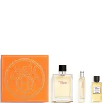 Hermes rinkinys: Terre d'Hermes, tualetinis vanduo, vyrams, 100 ml + Terre d'Hermes, tualetinis vanduo, vyrams, 15 ml + Terre d'Hermes, du&scaron;o želė, visų tipų odai, 40 ml