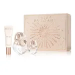 Rinkinys Bvlgari: Omnia Crystalline, tualetinis vanduo moterims, 100 ml + Omnia Crystalline, tualetinis vanduo moterims, 15 ml *Miniatiūrinis + Omnia Crystalline, drėkinamasis rankų kremas, 40 ml