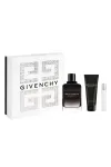Rinkinys Givenchy: Gentleman Boisee, Eau De Parfum, Vyrams, 100 ml + Gentleman Boisee, Eau De Parfum, Vyrams, 12,5 ml + Gentleman Boisee, du&scaron;o želė, 75 ml