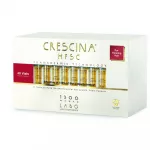 Labo Cosprophar Suisse, Crescina, transderminis HFSC 1300, augimo stimuliavimui, ampulės, gydymo serumas, galvos odai, moterims, 40 vnt., 3,5 ml