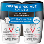 Vichy Homme 48h antiperspiranto rutuliukai vyrams 2 x 50 ml