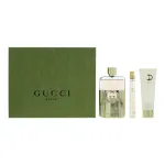 Rinkinys &bdquo;Gucci&ldquo;: &bdquo;Guilty&ldquo;, kvapusis vanduo moterims, 90 ml + &bdquo;Guilty&ldquo;, kvapusis vanduo moterims, 10 ml + &bdquo;Guilty&ldquo;, drėkinamasis kūno losjonas, 50 ml